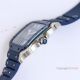 GF Factory Blue PVD Santos de Cartier Large Model Replica Watch Blue Rubber Strap (5)_th.jpg
